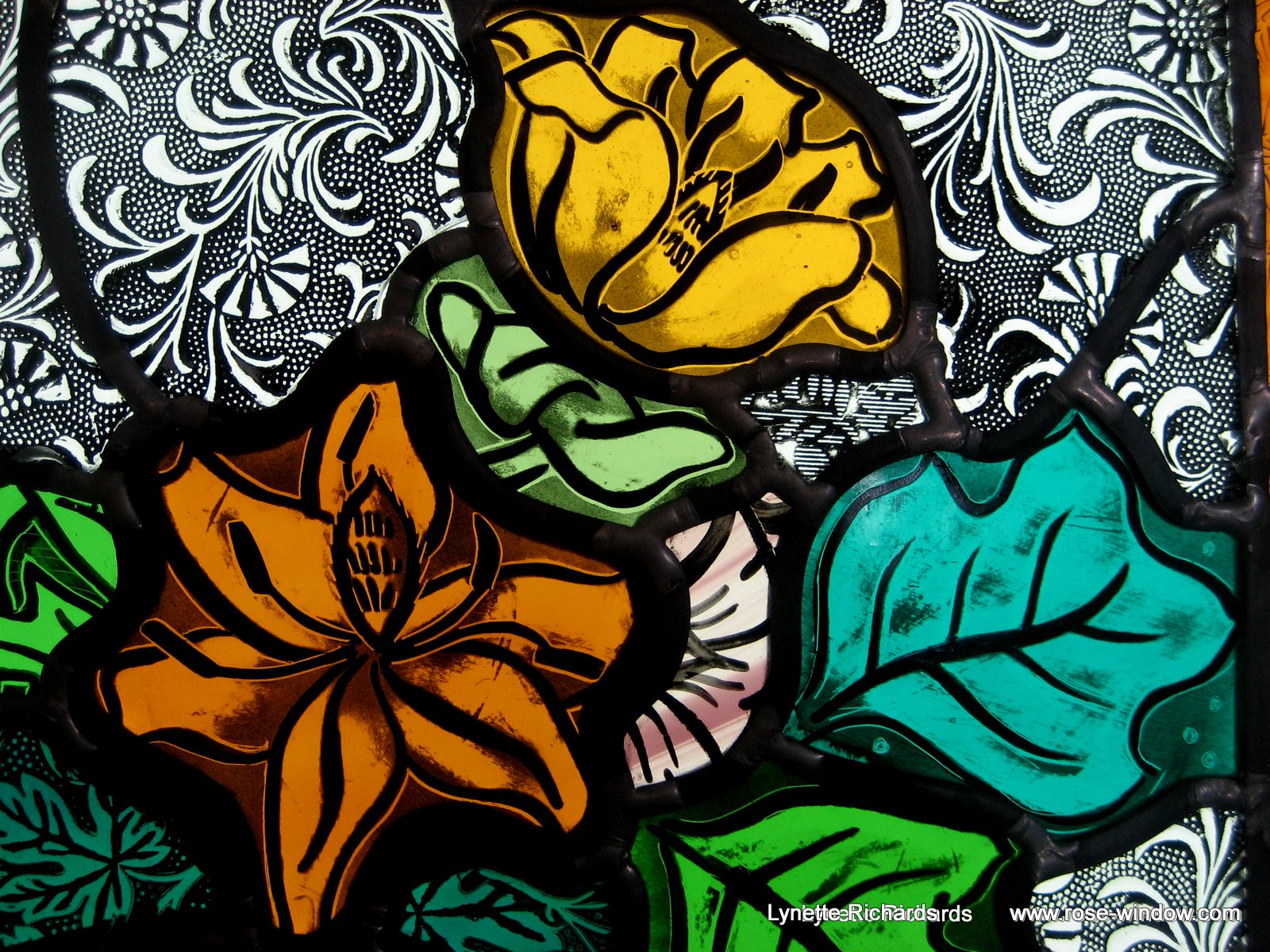 Art – Rose Window Stained Glass